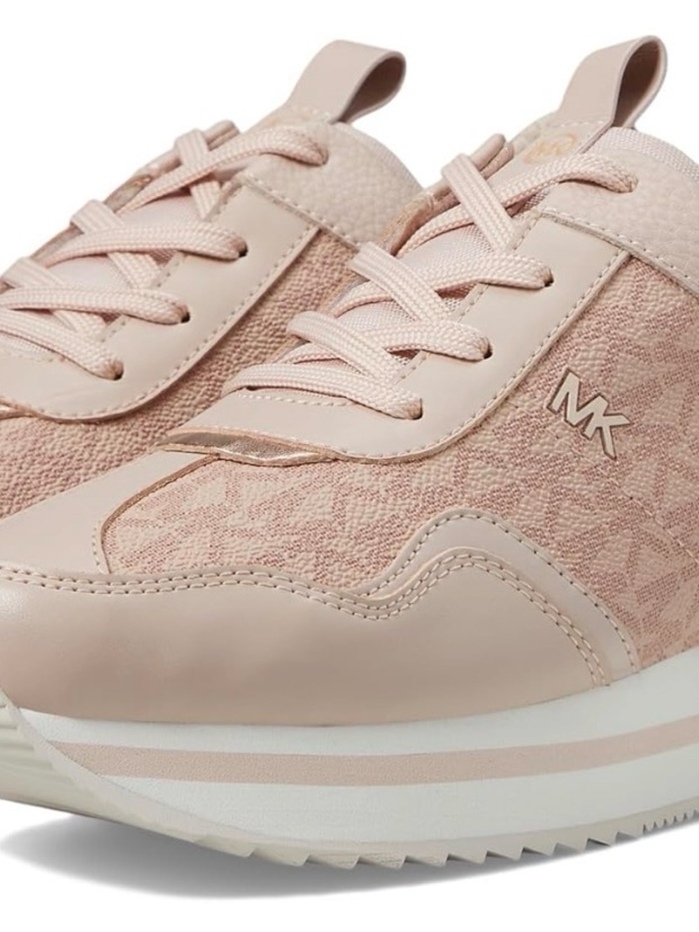 Michael Kors Women's Blush Pink Platform Sneakers